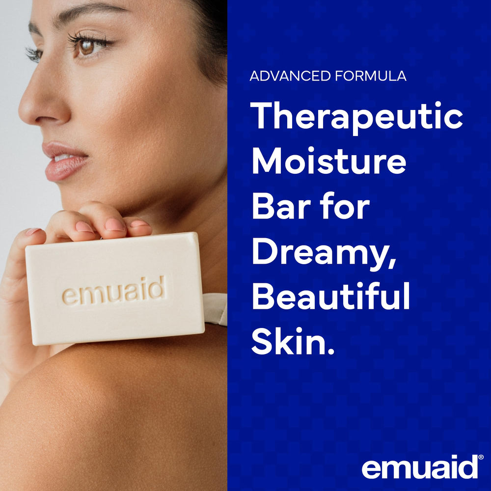 Barre hydratante emuaid avec 5 pour cent huile d emu pour visage et corps.