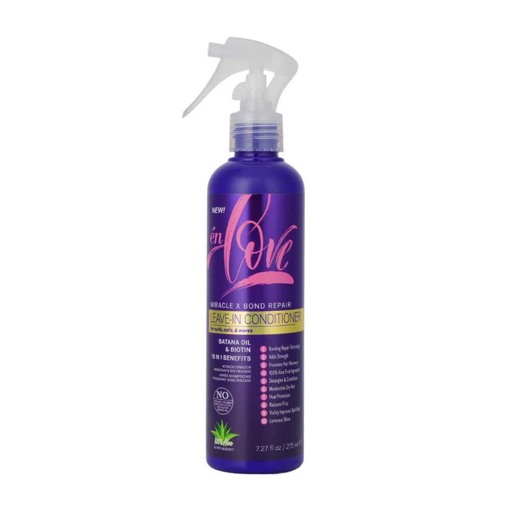 Én Love Miracle X Bond – bouteille du soin réparateur sans rinçage.