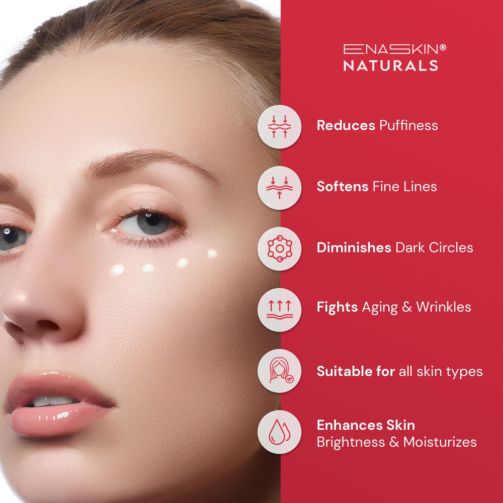 Concentration en hyaluronique et actifs hydratants dans la Crème Yeux Retinol.