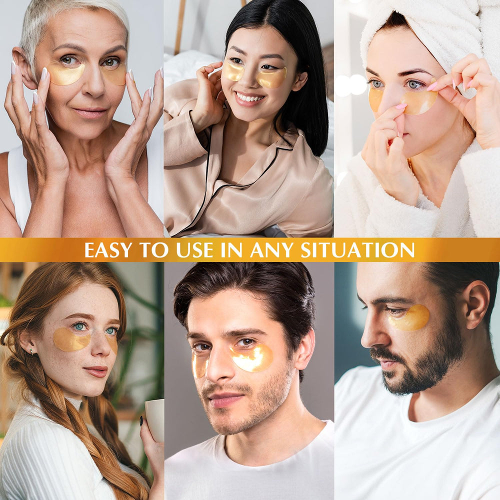 Enaskin Naturals gel-yeux-24k-or formulation douce adaptée à tous les types de peau.