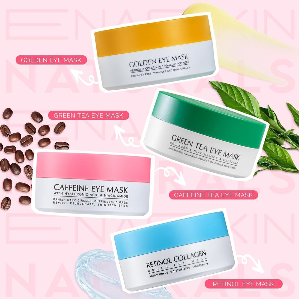 Patchs yeux adhérence douce Enaskin Naturals sur le contour