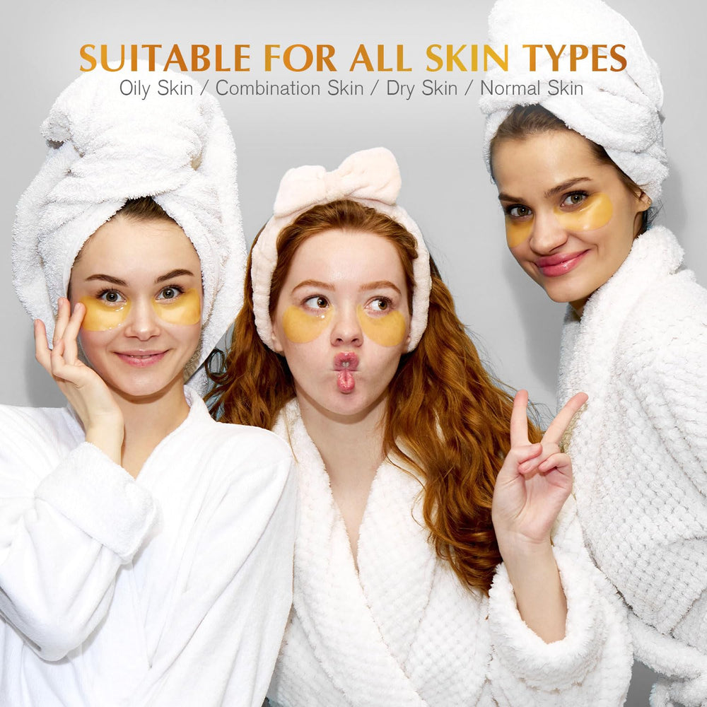 Enaskin Naturals patchs-anti-rides-24k-or contribuant à lisser les ridules.