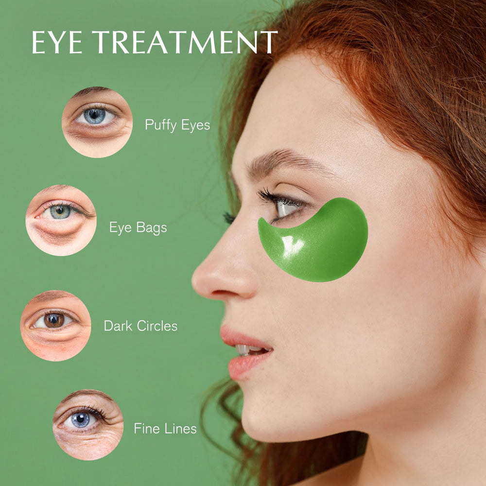 Patchs yeux Enaskin Naturals, soin anti-âge doux pour le regard.