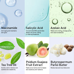 Enaskin Naturals back-area treatment image suggests body acne care and pore refinement.