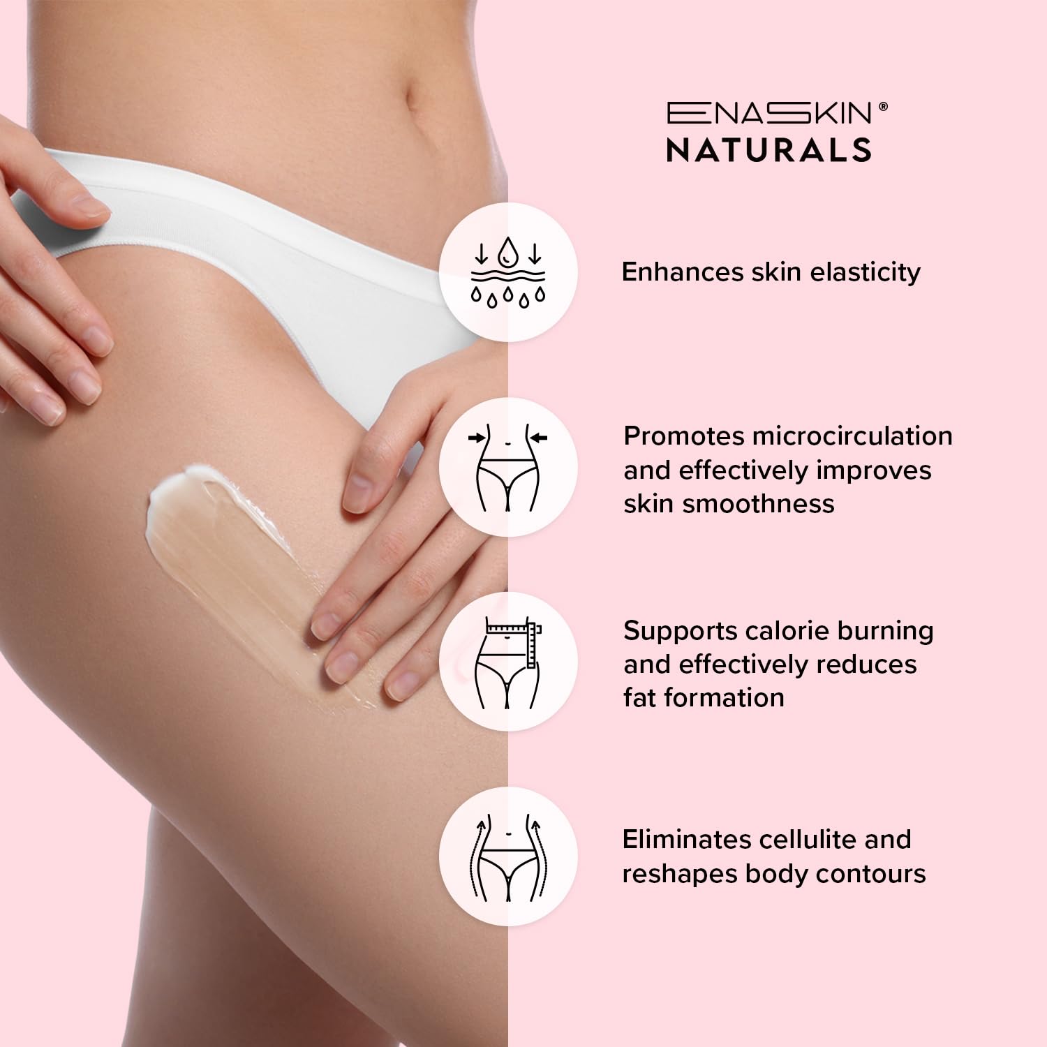 Enaskin Naturals Hibiscus et Miel – soin post-partum pour nourrir la peau