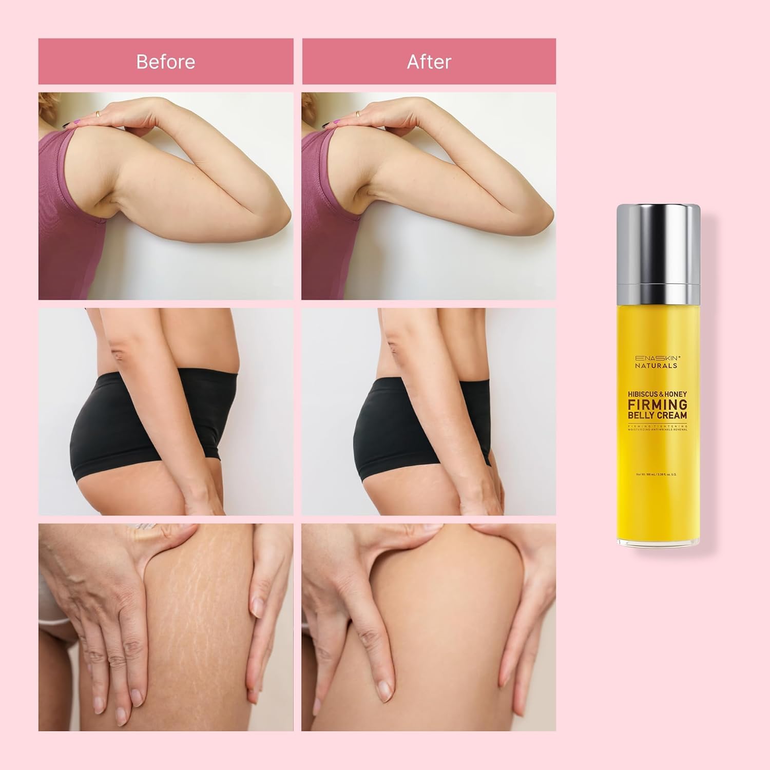 Enaskin Naturals Hibiscus et Miel – peau hydratée et visiblement plus uniforme