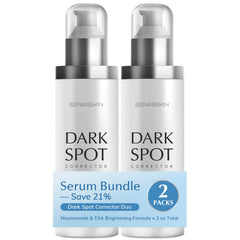 Sérum EnaSkin taches visage et corps, pack 2 pour routine ciblée.