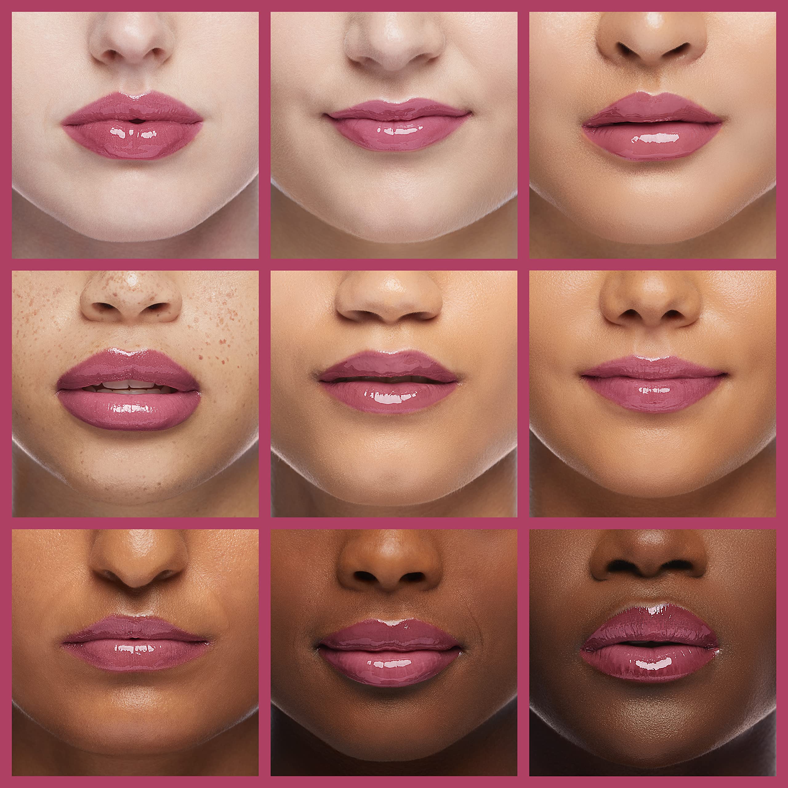 Tube de gloss Enchante Ellen Tracy, format portable pour retouches.