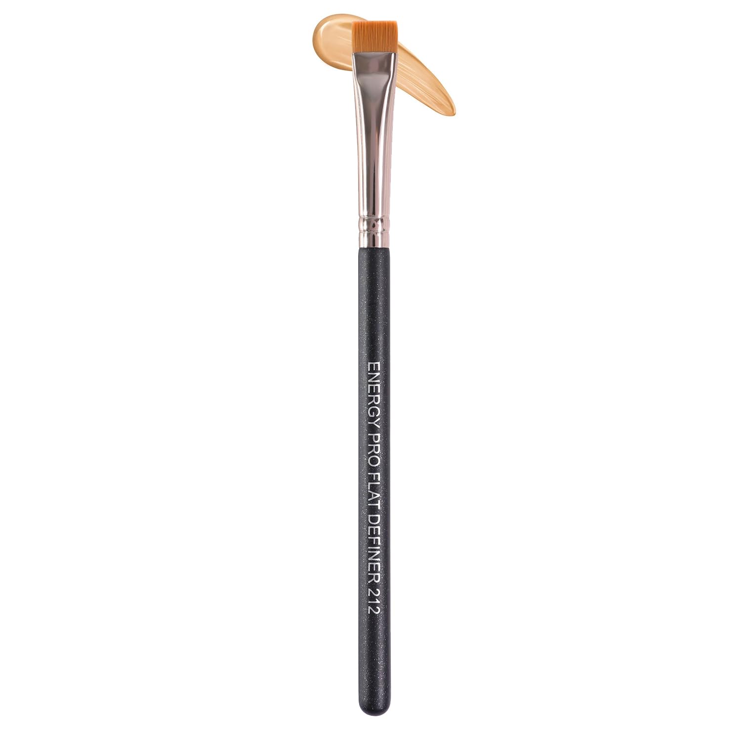 Brosse ENERGY flat definer plat pour tracer un trait précis sur les yeux.
