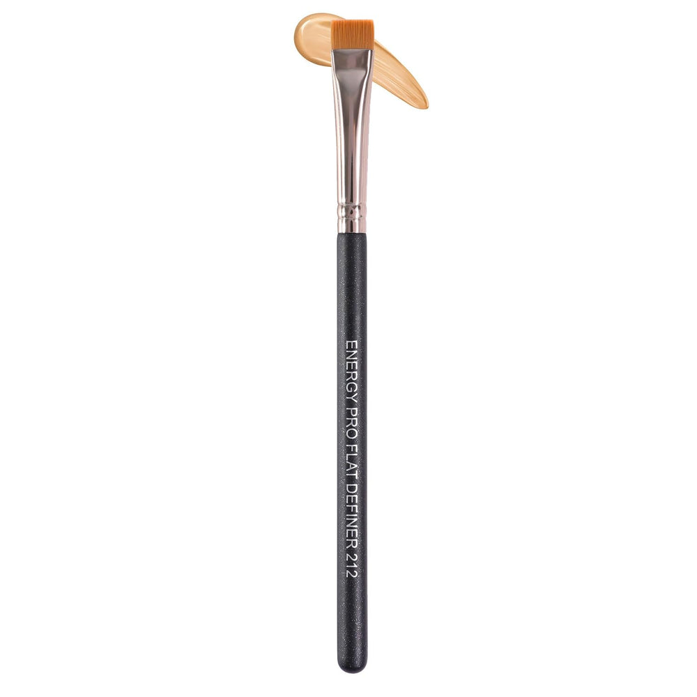 Brosse ENERGY flat definer plat pour tracer un trait précis sur les yeux.