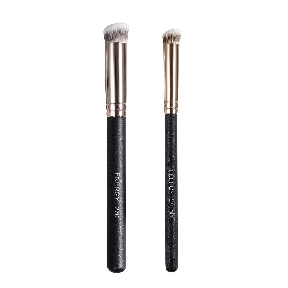 Pinceau ENERGY Kabuki 270 pour une couvrance naturelle.
