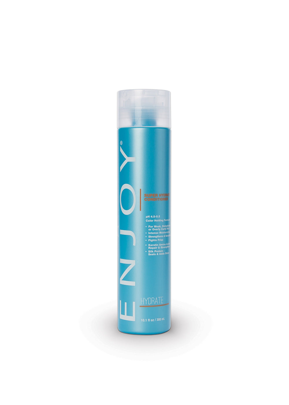 Texture crème du soin Enjoy Hydrate pour adoucir et démêler les cheveux.