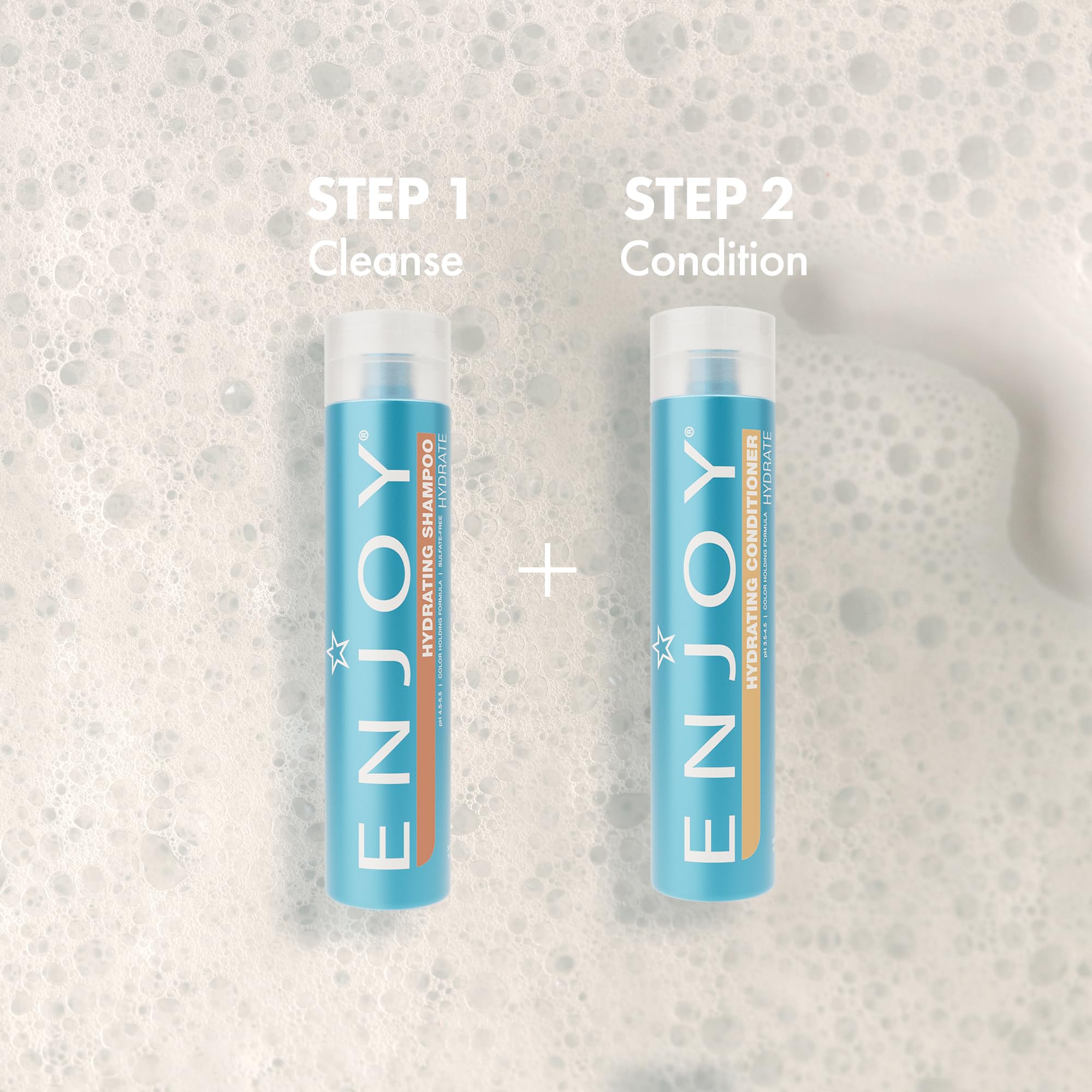 Enjoy Conditionneur Hydratant, protection couleur pour des teintes vives et durables