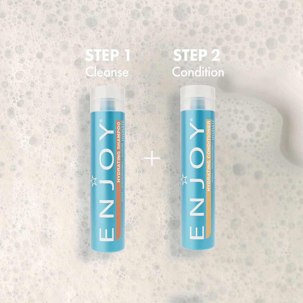 Enjoy Conditionneur Hydratant, protection couleur pour des teintes vives et durables