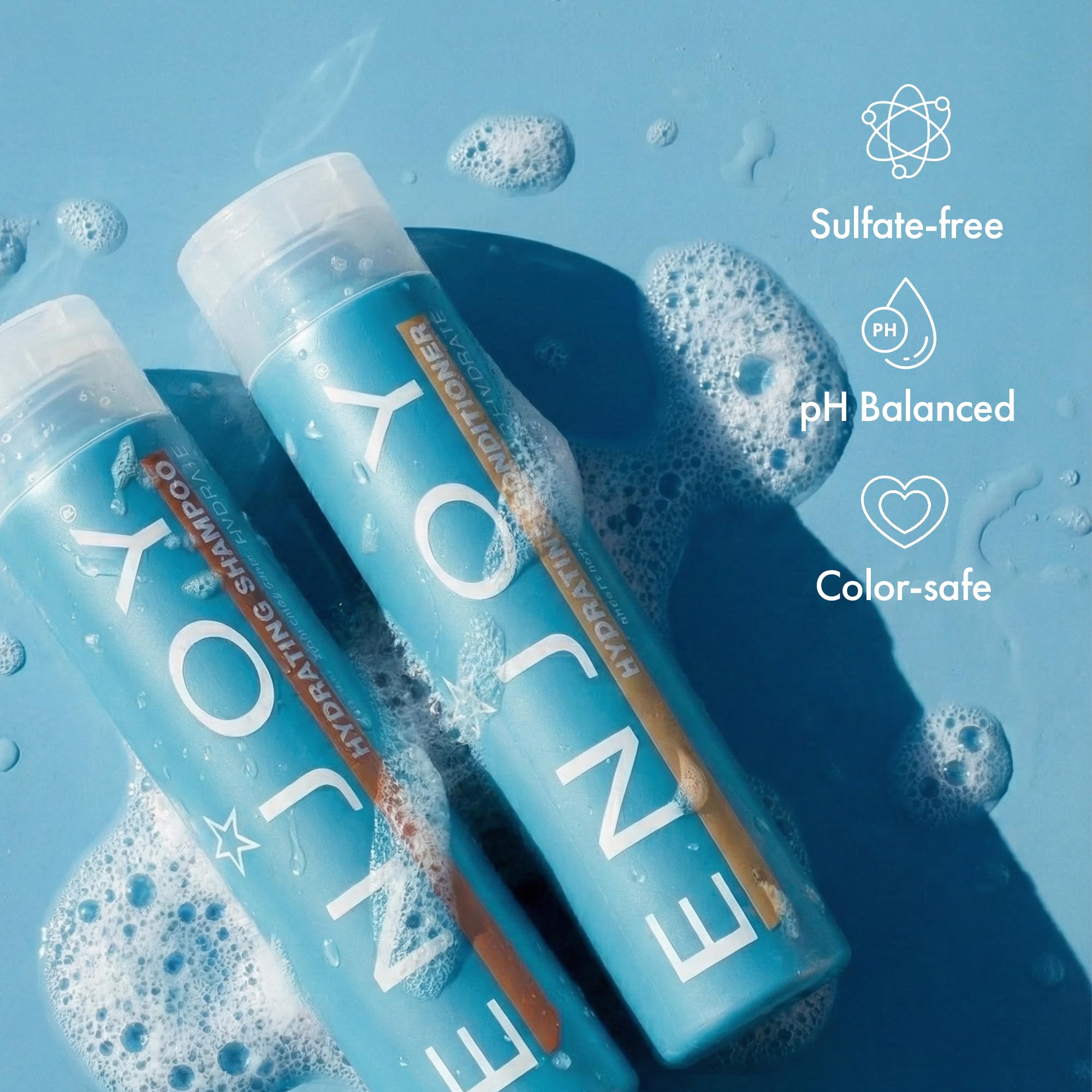 Enjoy Shampoing et Après-Shampoing: texture légère facilitant le démêlage