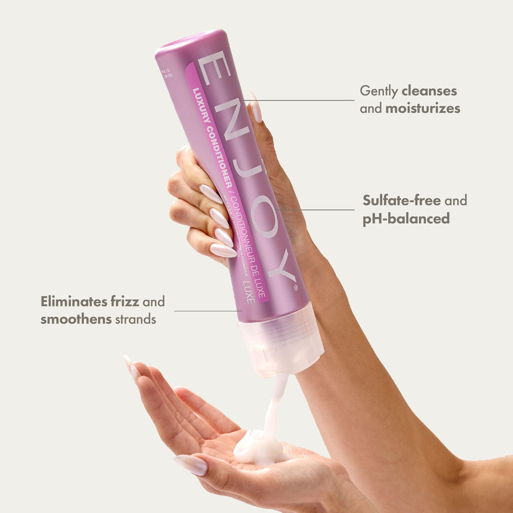 Texture creme Enjoy Luxury Conditioner démêlant et doux