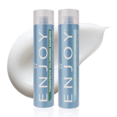 Enjoy Shampoing volumeant pour cheveux fins offrant du corps et mobilité