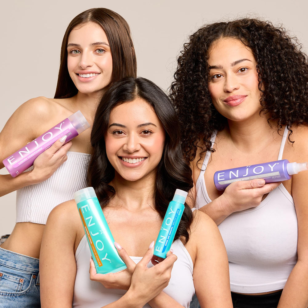 Shampooing ENJOY Super Hydrate, résultats revitalisés après chaque lavage.