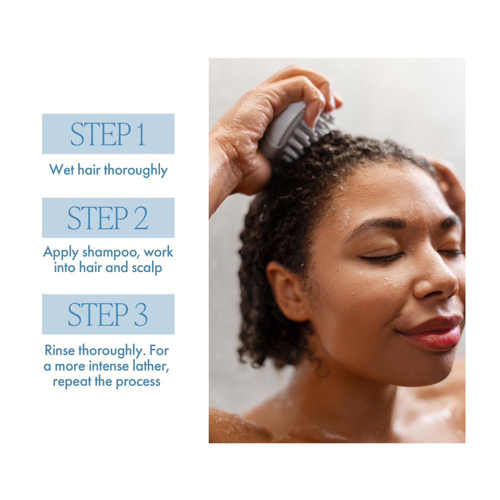 Enjoy Shampoo Volumisant, rinçage clair, cheveux lisses et éclatants après lavage