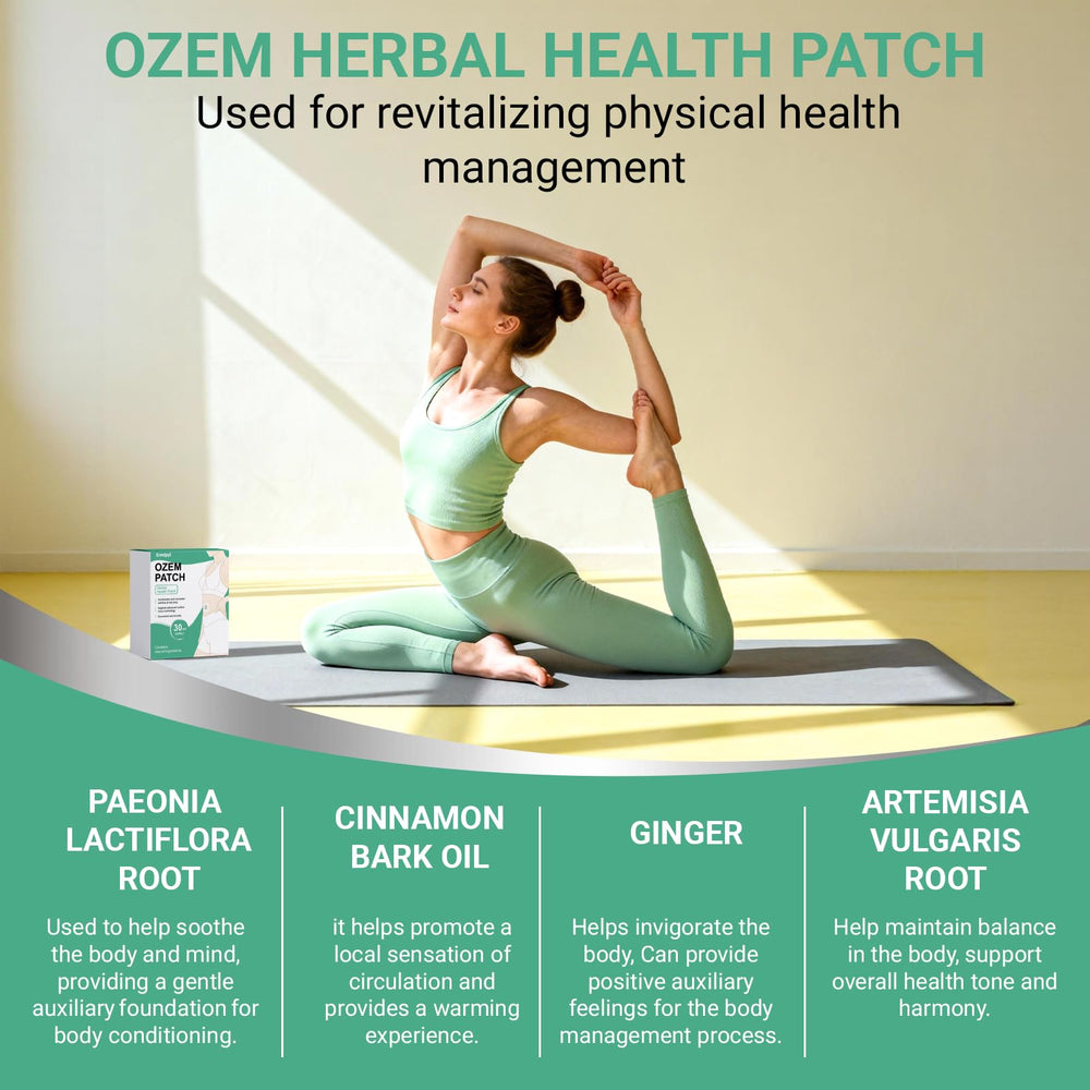 Pansement Ozem: application discrète sous les vêtements.