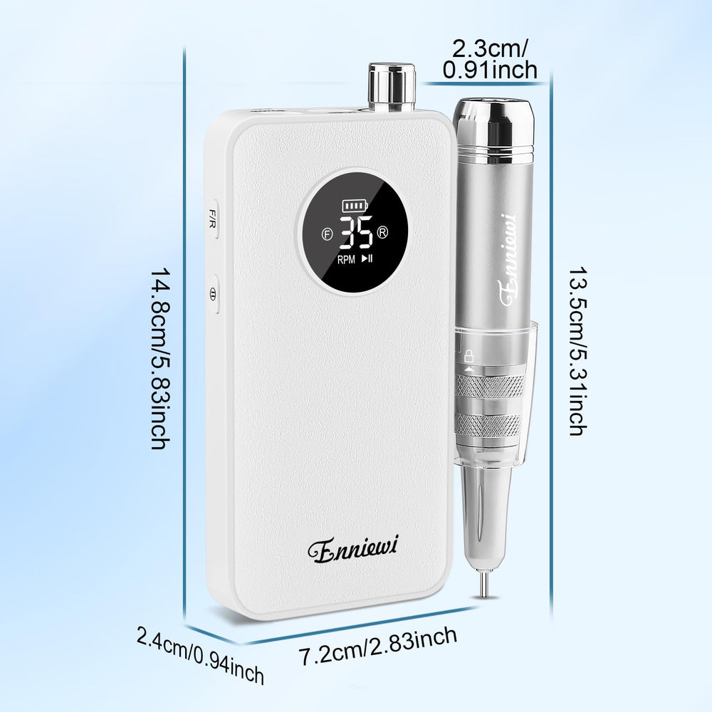 Enniewi Nail Kit : idéale pour usage professionnel ou à domicile.
