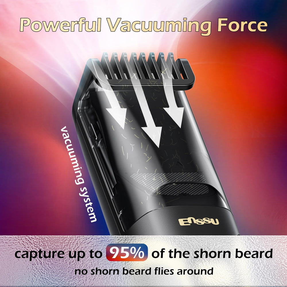 ENSSU Tondeuse Barbe alimentation Type-C recharge rapide