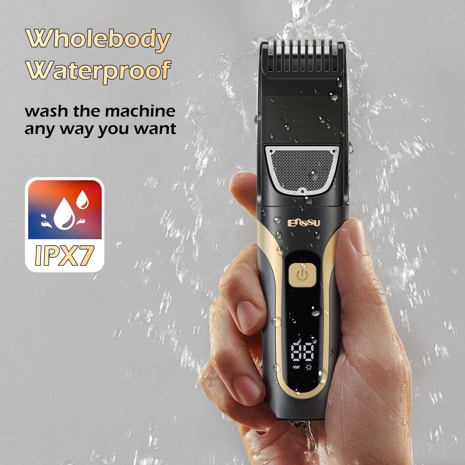 ENSSU Tondeuse Barbe autonomie longue pour voyages