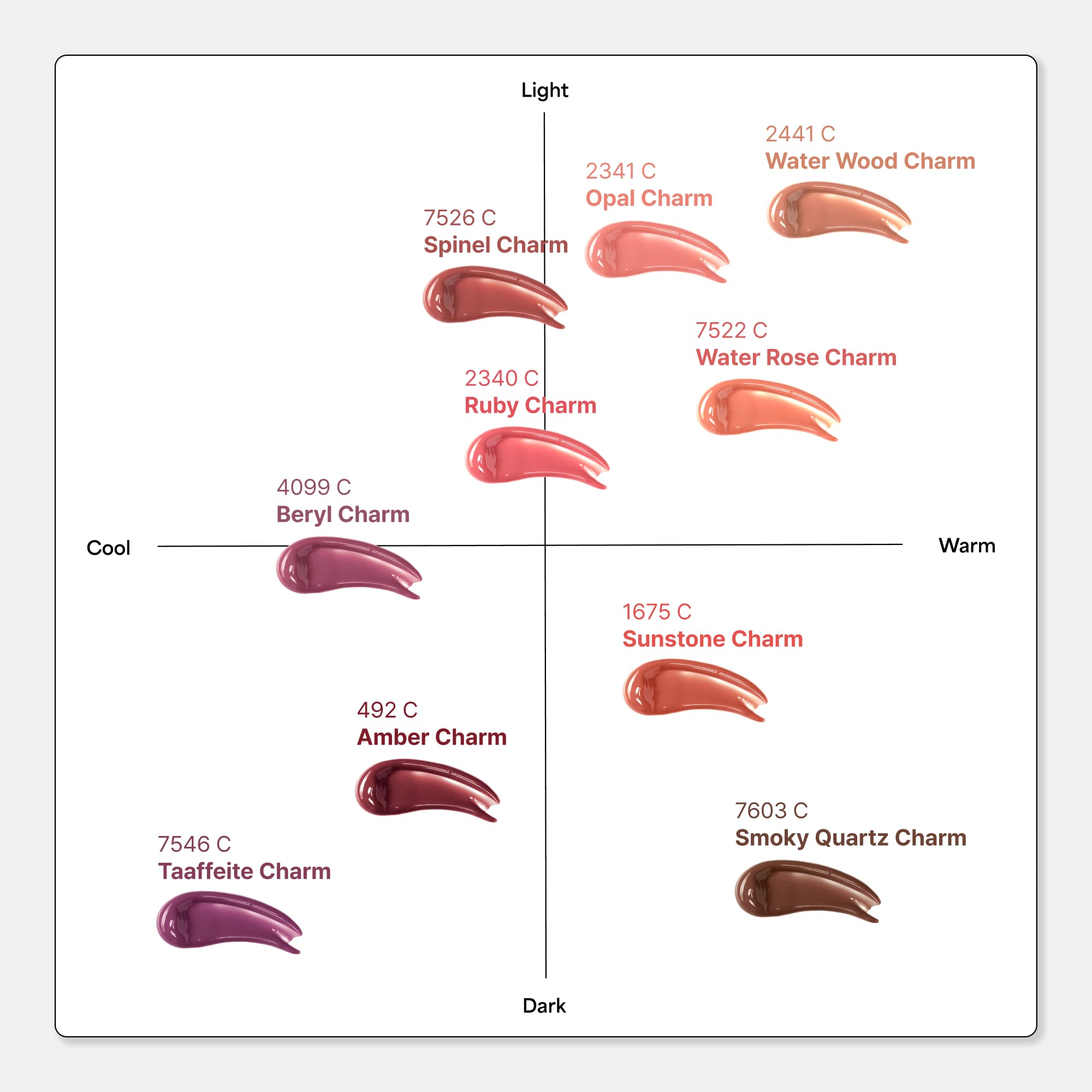ENTROPY MAKE UP Charme Ambre – formule hydratante avec Panthenol et Jus de Japonica.