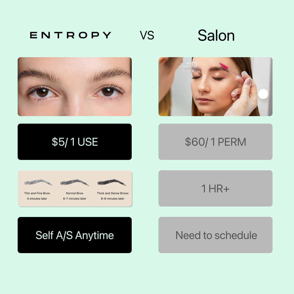 ENTROPY MAKE UP application-etape2: fixation précise pour résultat homogène.