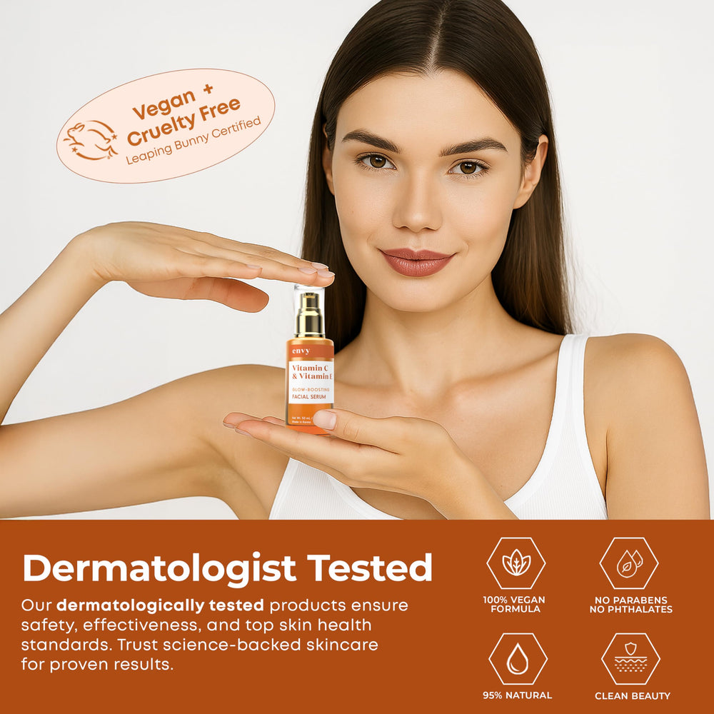 Ingrédients clés: vitamine C et vitamine E pour nourrir et protéger la peau au quotidien.