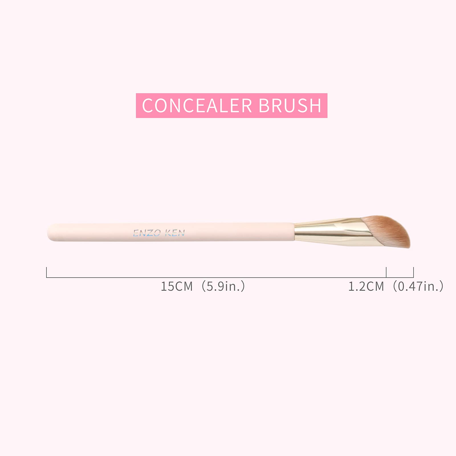 Brosse ENZO KEN Compatibilite correcteur liquide, applications modulables.