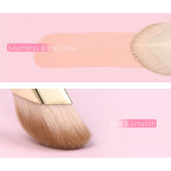 Brosse ENZO KEN Ferrule rhomboide aluminium, robustesse sans perte.