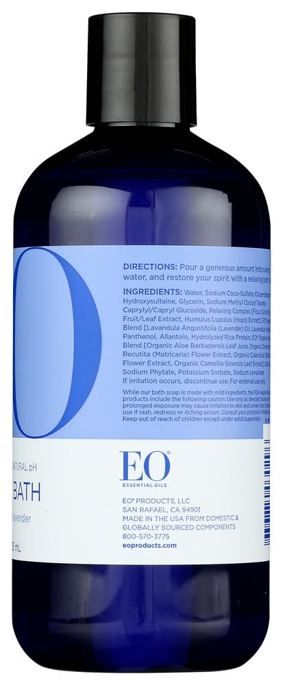 EO Bain Hydratation Aloe Calendula: soin doux qui maintient l'hydratation pendant le bain.