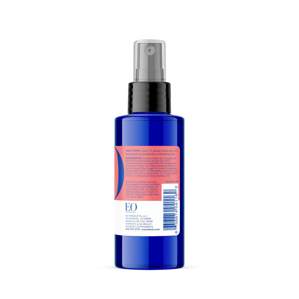 Utilisation quotidienne du déodorant EO Rose Citron pour rester frais
