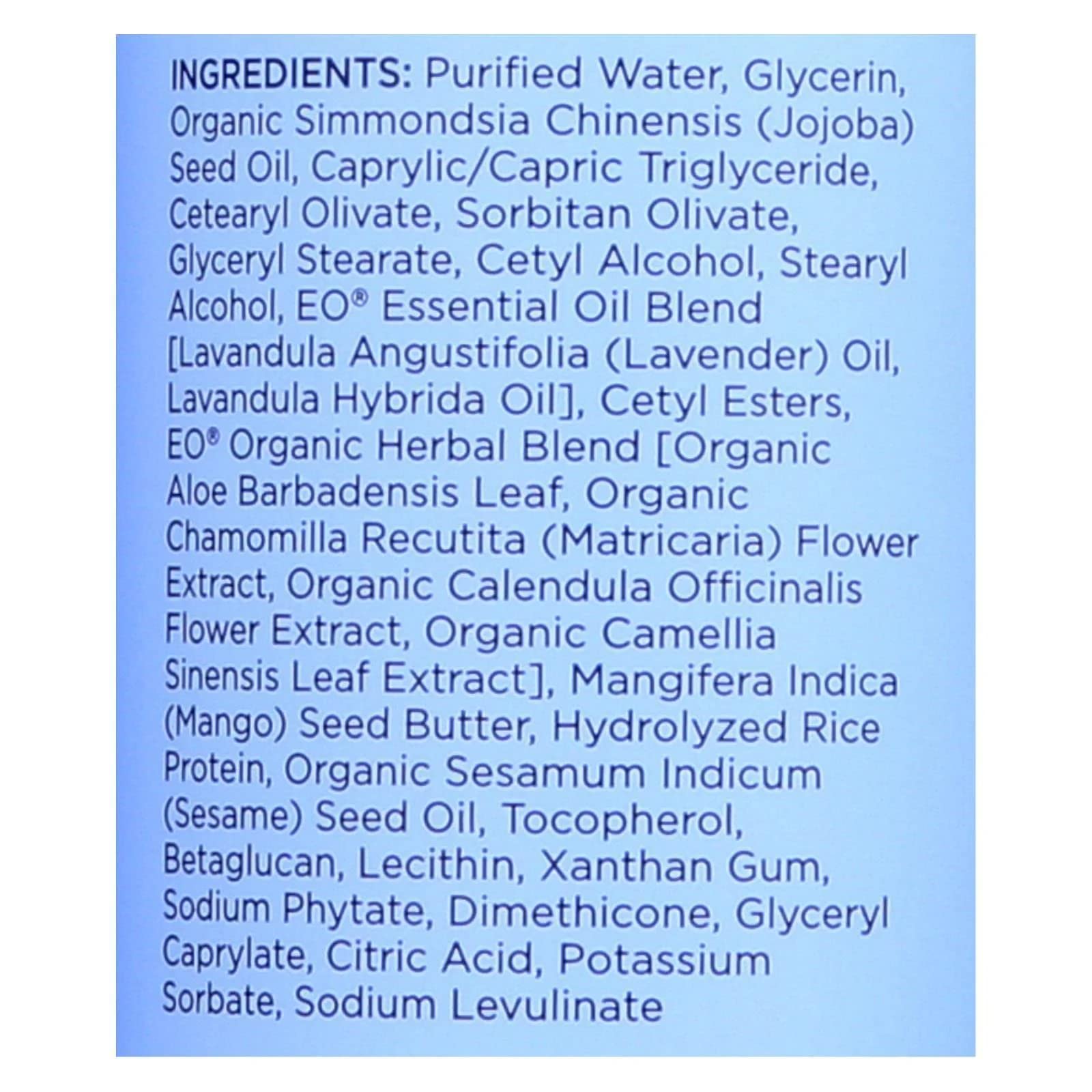 Texture crème onctueuse EO lavande bio, soin quotidien nourrissant pour la peau