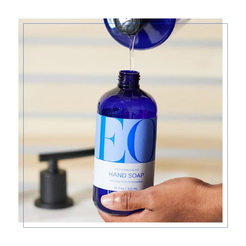 EO Savon mains Lavande Française – parfum subtil pour une ambiance sereine.