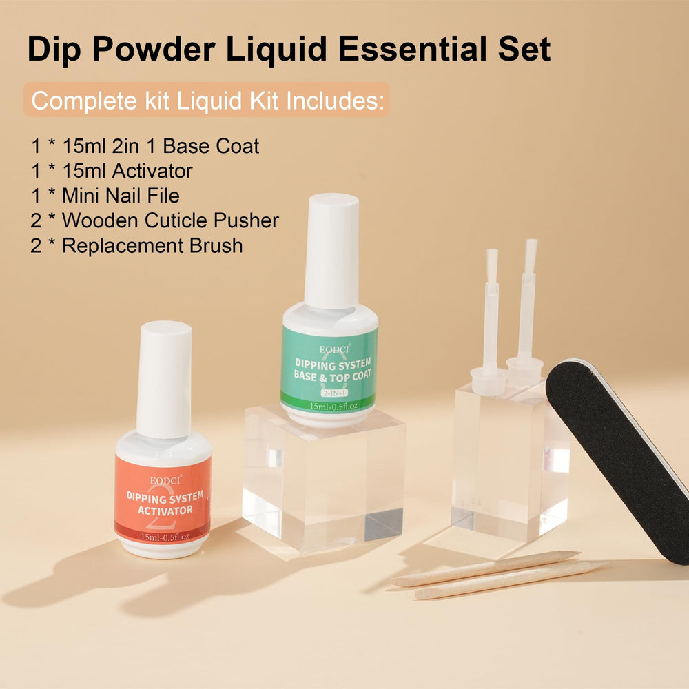 Contenu EODCI de 15 ml : grande capacité pour de multiples poses.