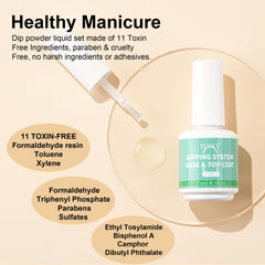 Top coat EODCI : brillance durable et protection anti-rayures.