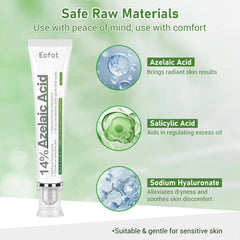 Eofot azelaic cream daily use scene highlights comfortable skin
