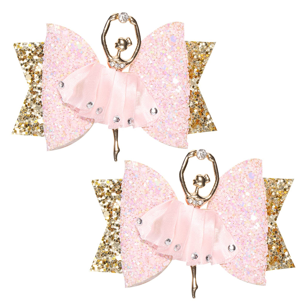 Barrette EOMTUR scintillante pour look ballerine élégant.