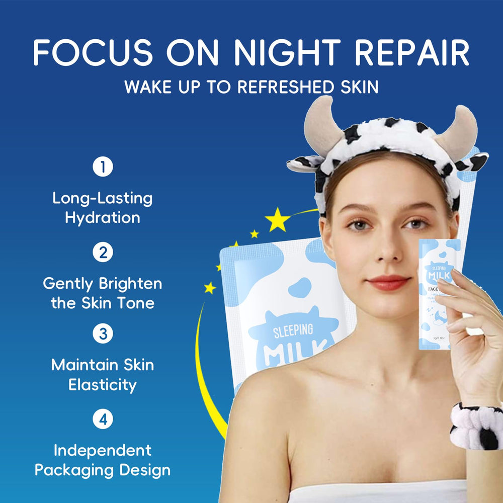 EONFAVE crème visage hydratante lait adolescent, texture légère pour jour et nuit.