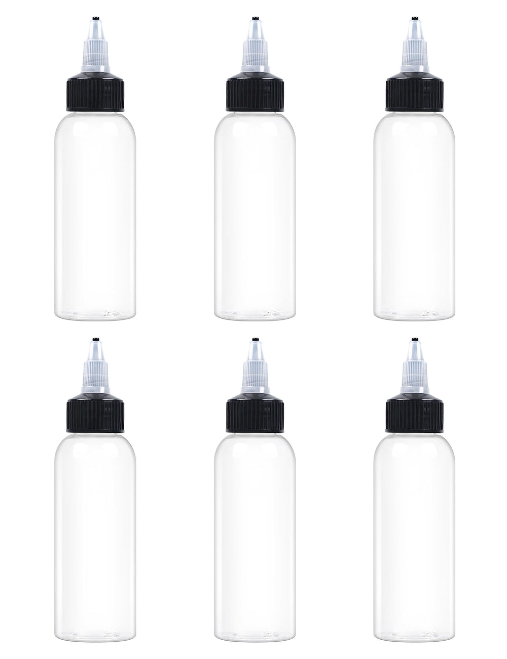 EOSAU bouteilles doseuses 2 oz avec bouchon à vis pour doser les sauces.