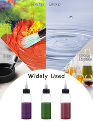 EOSAU bouteilles doseuses 60 ml translucides, idéales pour identifier rapidement le liquide.