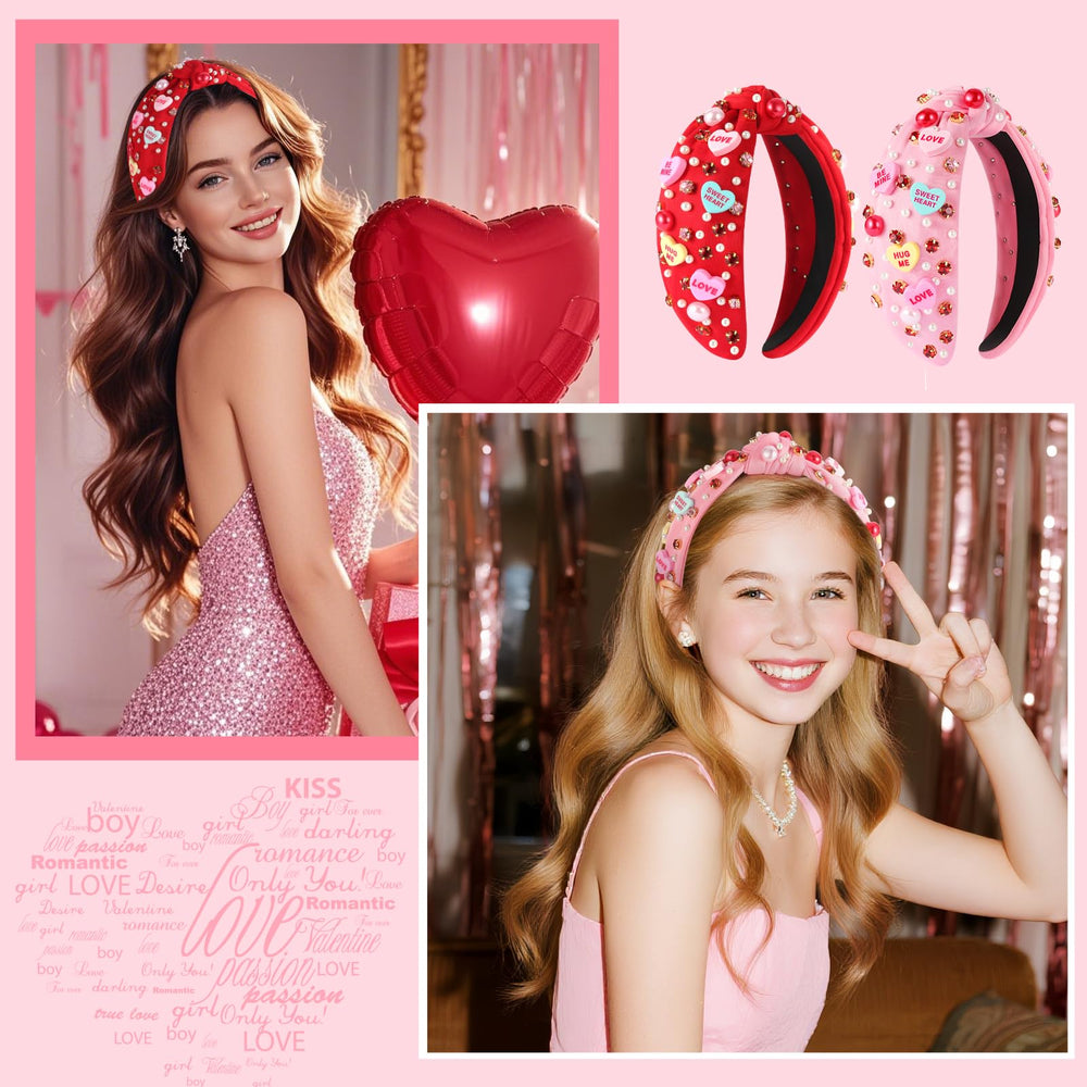 Bandeau Eostankr accessoire femme pour Valentin et occasions festives, effet élégant.