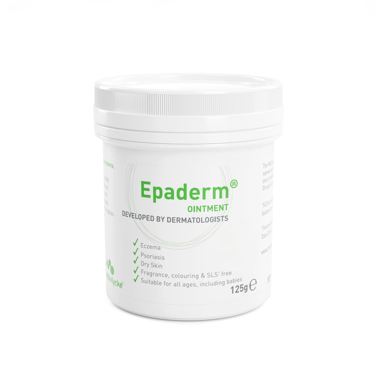 Epaderm 125 g pommade — pot hydratant durable pour peau sèche