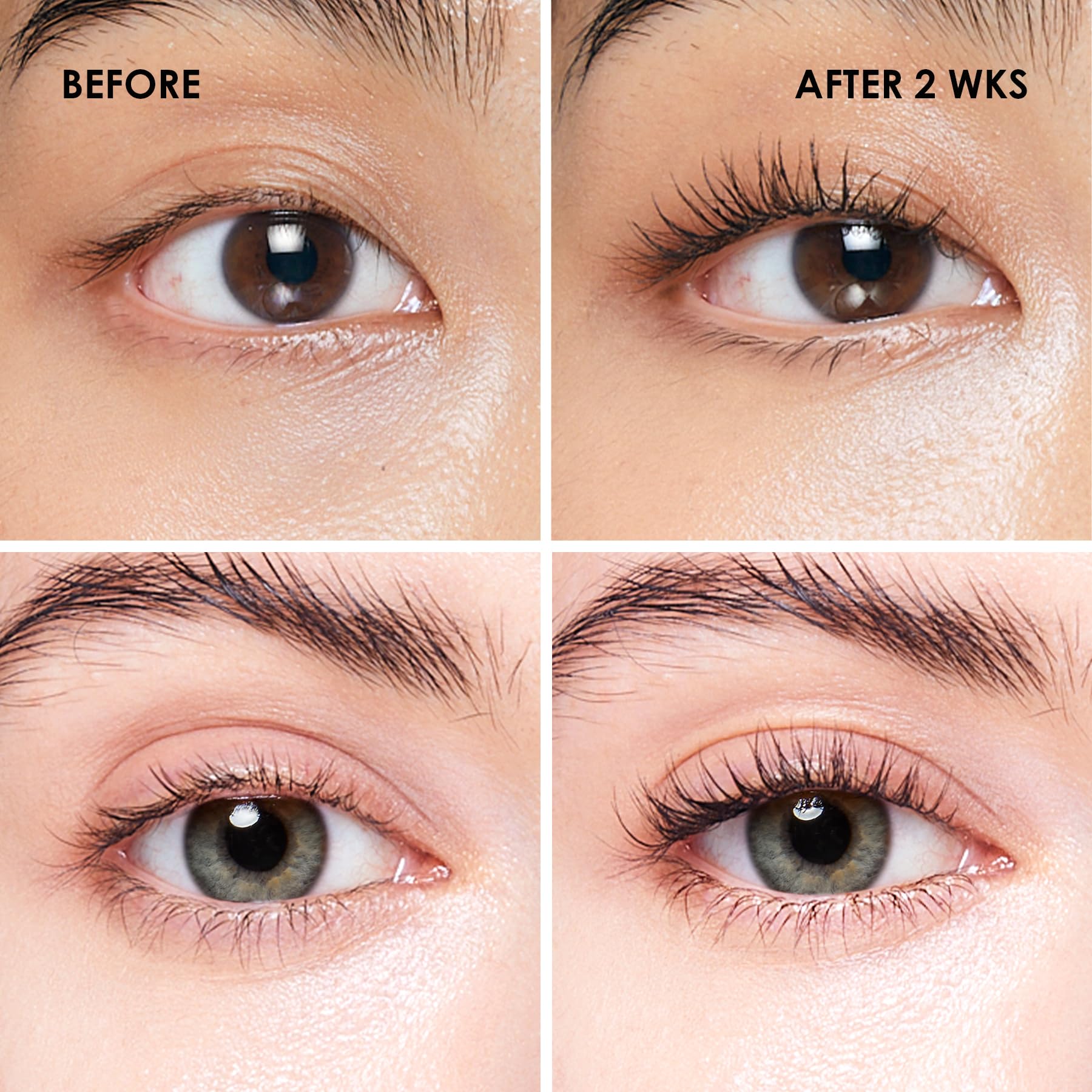 Ingrédients actifs: peptides et biotine pour nourrir les cils.