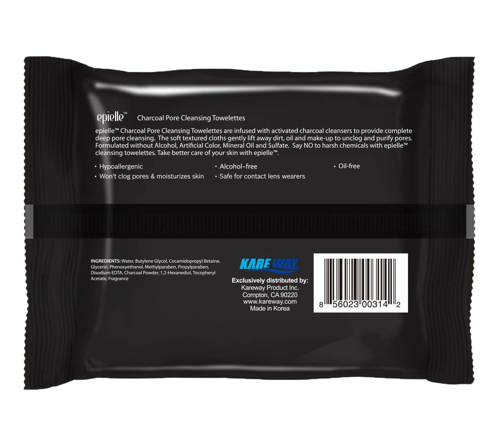 Charbon actif Epielle pour démaquillage efficace et purifiant des impuretés