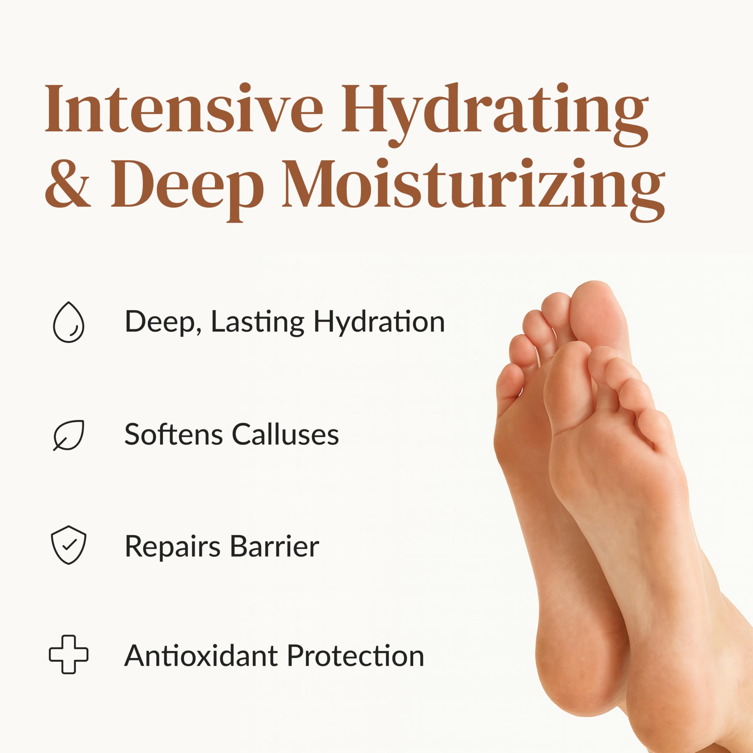 Epielle chaussettes hydratantes pour les pieds – peau plus lisse.