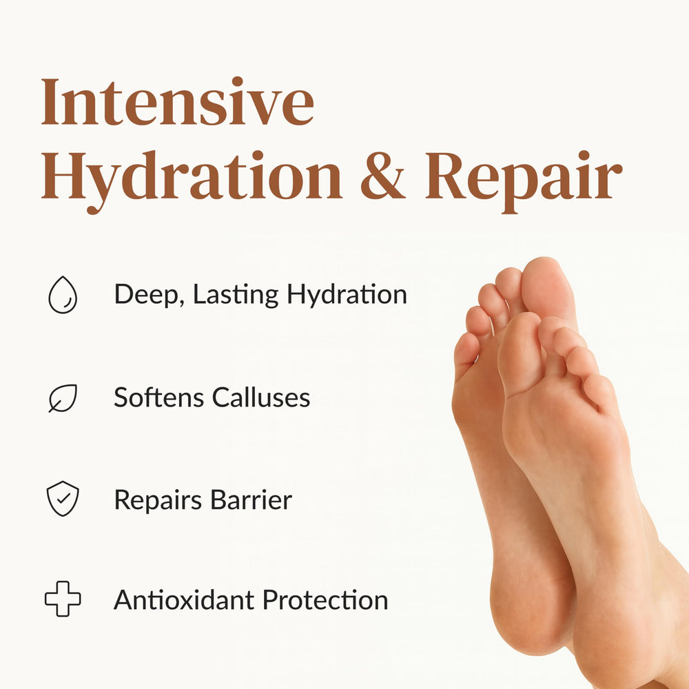 Crème hydratante Epielle, soin ciblé pour mains et pieds, texture légère et nourrissante.