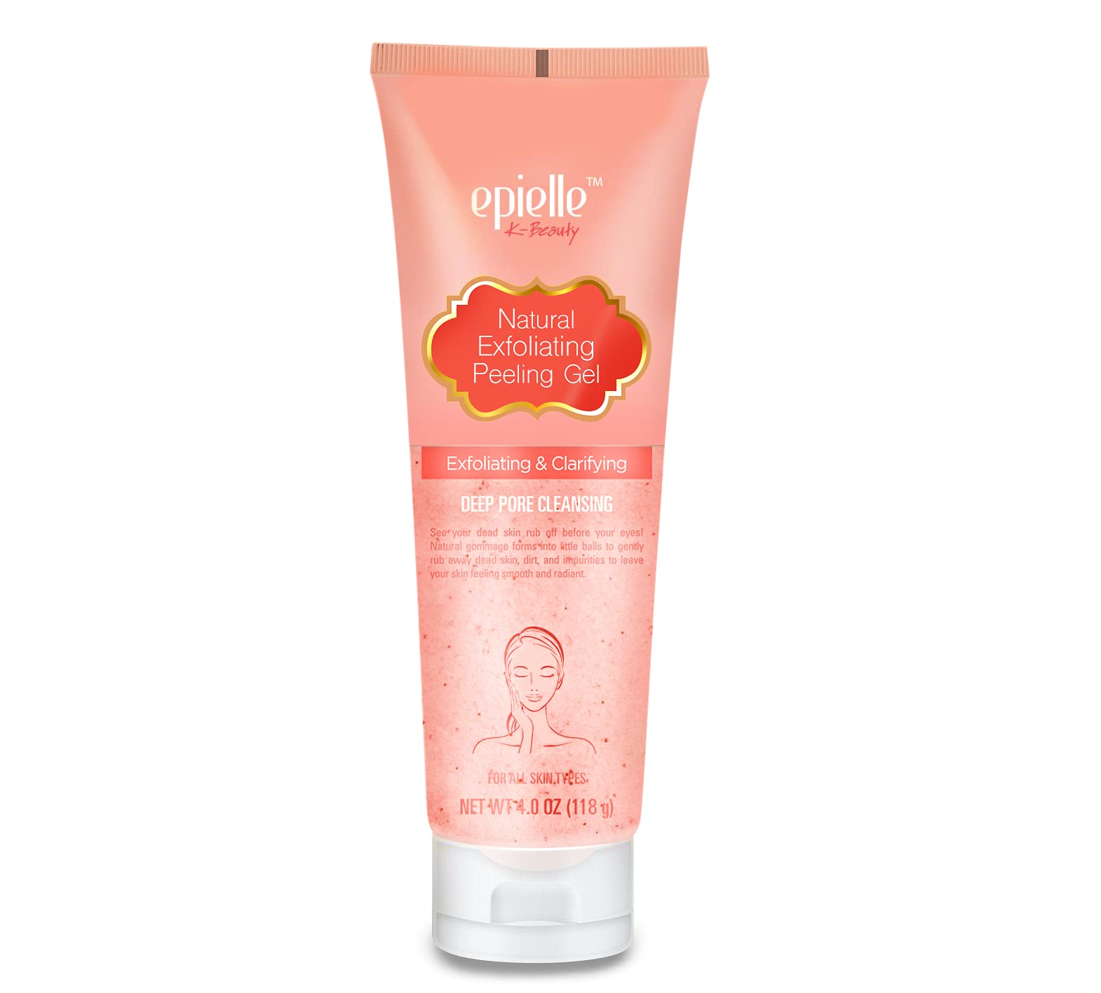 Epielle enzymes végétales gommage visage: élimine impuretés en douceur.